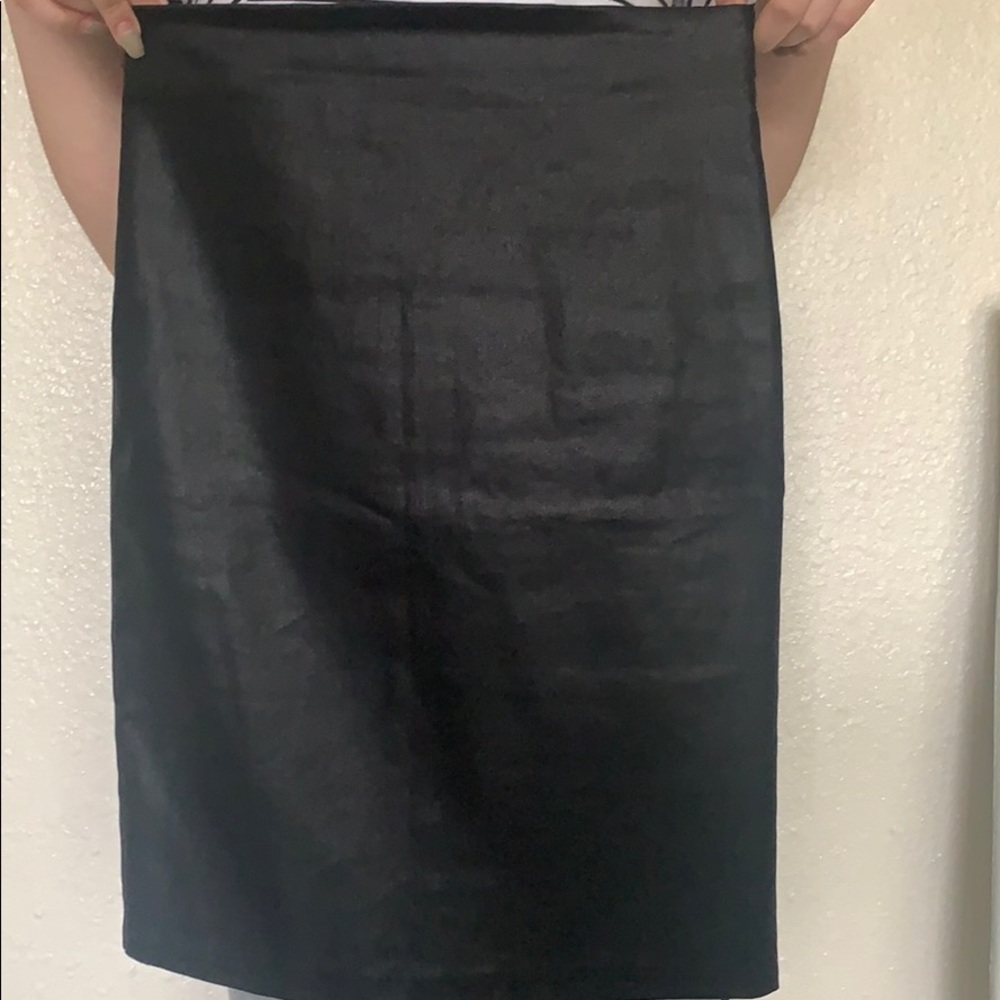 Leather skirt
